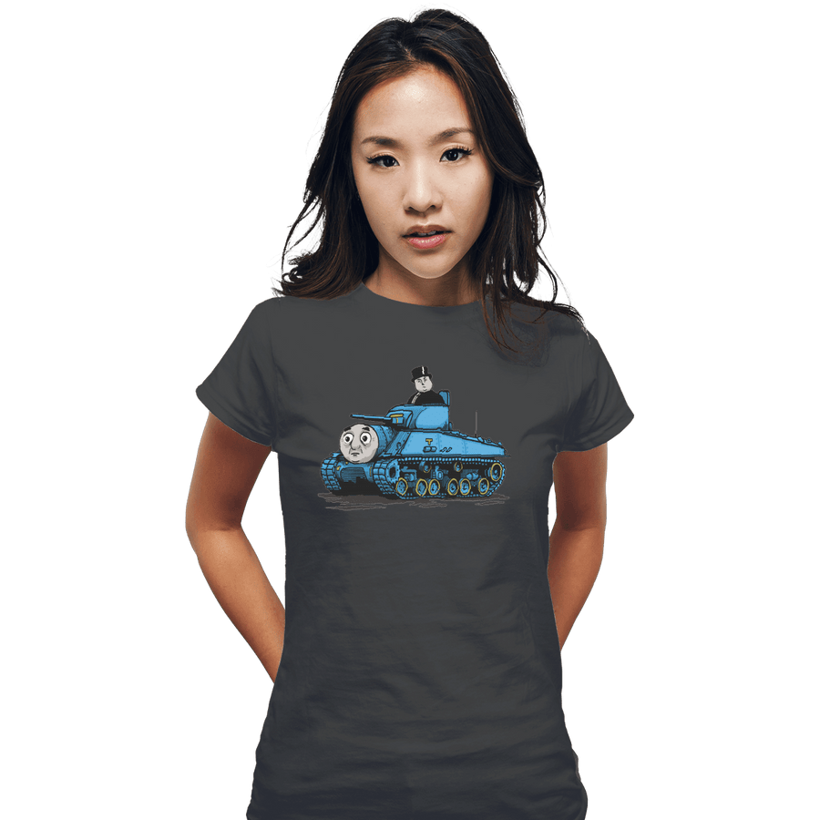 Shirts Fitted Shirts, Woman / Small / Charcoal Thomas The Tank