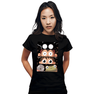 Daily_Deal_Shirts Fitted Shirts, Woman / Small / Black OTGW Eyes