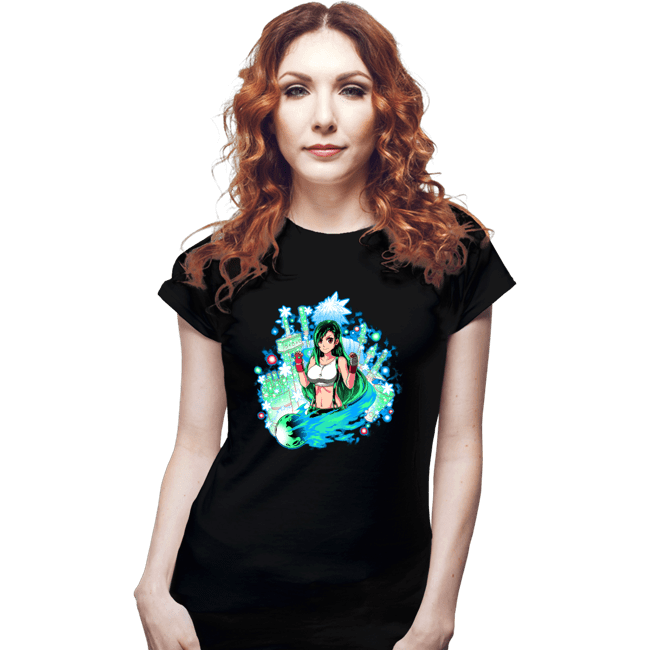 Secret_Shirts Fitted Shirts, Woman / Small / Black Midgar's Finest