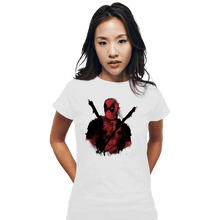 Load image into Gallery viewer, Shirts Fitted Shirts, Woman / Small / White Merc Ink
