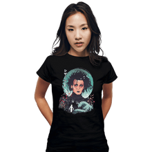 Load image into Gallery viewer, Shirts Fitted Shirts, Woman / Small / Black Ukiyo Edward
