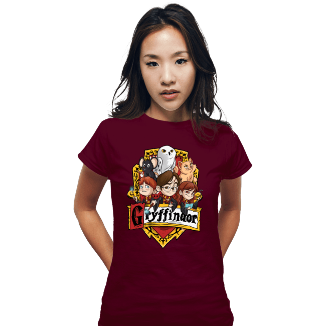Secret_Shirts Fitted Shirts, Woman / Small / Maroon Little Wizards