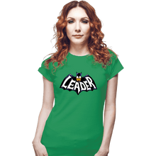 Load image into Gallery viewer, Daily_Deal_Shirts Fitted Shirts, Woman / Small / Irish Green Leader
