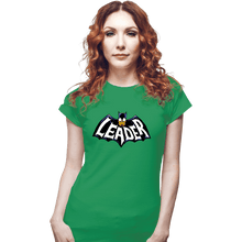 Load image into Gallery viewer, Daily_Deal_Shirts Fitted Shirts, Woman / Small / Irish Green Leader
