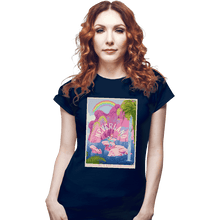 Load image into Gallery viewer, Shirts Fitted Shirts, Woman / Small / Navy Visit Neverland
