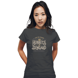 Shirts Fitted Shirts, Woman / Small / Charcoal Taking The Hobbits To Isengard