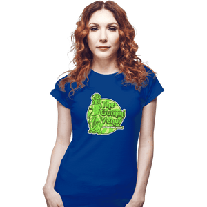 Shirts Fitted Shirts, Woman / Small / Royal Blue Gummi Venus