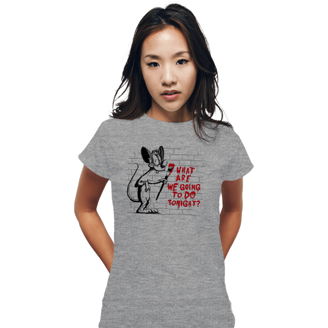 Daily_Deal_Shirts Fitted Shirts, Woman / Small / Sports Grey Tonight!