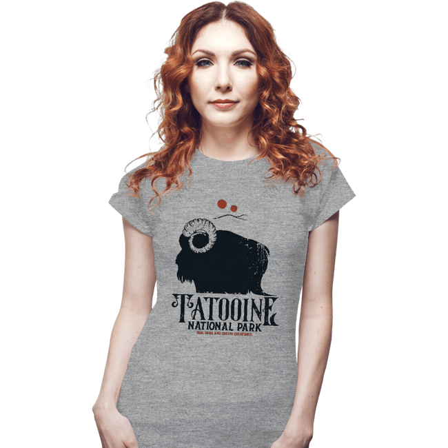 Daily_Deal_Shirts Fitted Shirts, Woman / Small / Sports Grey Bantha Park