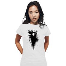 Load image into Gallery viewer, Shirts Fitted Shirts, Woman / Small / White Inkface
