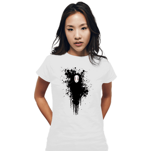 Shirts Fitted Shirts, Woman / Small / White Inkface