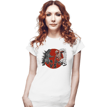 Load image into Gallery viewer, Shirts Fitted Shirts, Woman / Small / White Battle Of Titans
