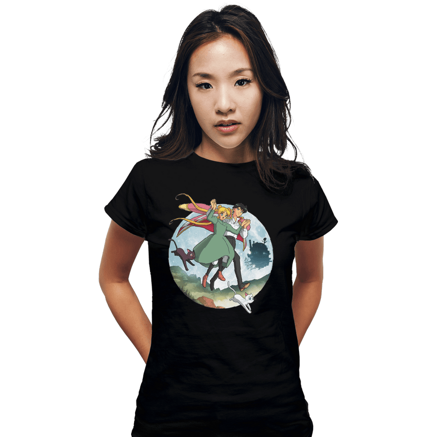 Shirts Fitted Shirts, Woman / Small / Black Magical Leap
