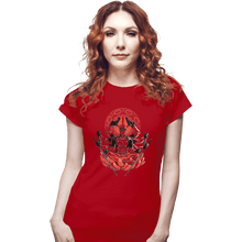 Load image into Gallery viewer, Shirts Fitted Shirts, Woman / Small / Red Zenpool
