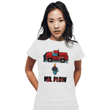 Load image into Gallery viewer, Secret_Shirts Fitted Shirts, Woman / Small / White Plow-Kira
