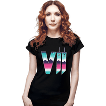 Load image into Gallery viewer, Shirts Fitted Shirts, Woman / Small / Black Neon Fantasy
