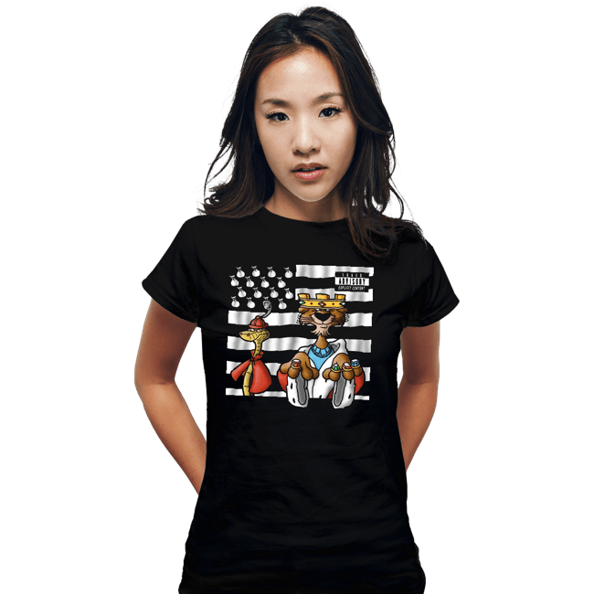 Secret_Shirts Fitted Shirts, Woman / Small / Black Princeonia!