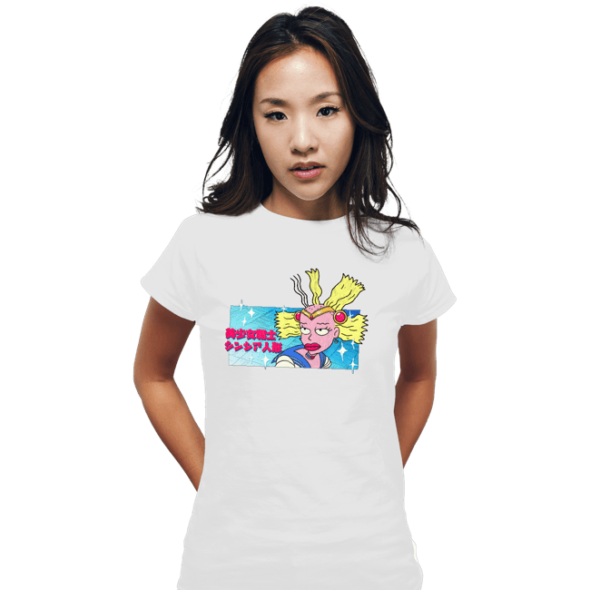 Secret_Shirts Fitted Shirts, Woman / Small / White Pretty Guardian Cynthia