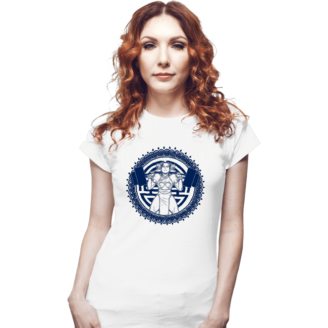 Shirts Fitted Shirts, Woman / Small / White Chun Li Gym