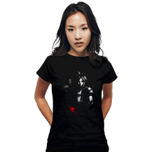 Load image into Gallery viewer, Shirts Fitted Shirts, Woman / Small / Black Cloud Strife Ink
