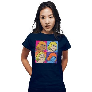 Shirts Fitted Shirts, Woman / Small / Navy Fabulous Secret