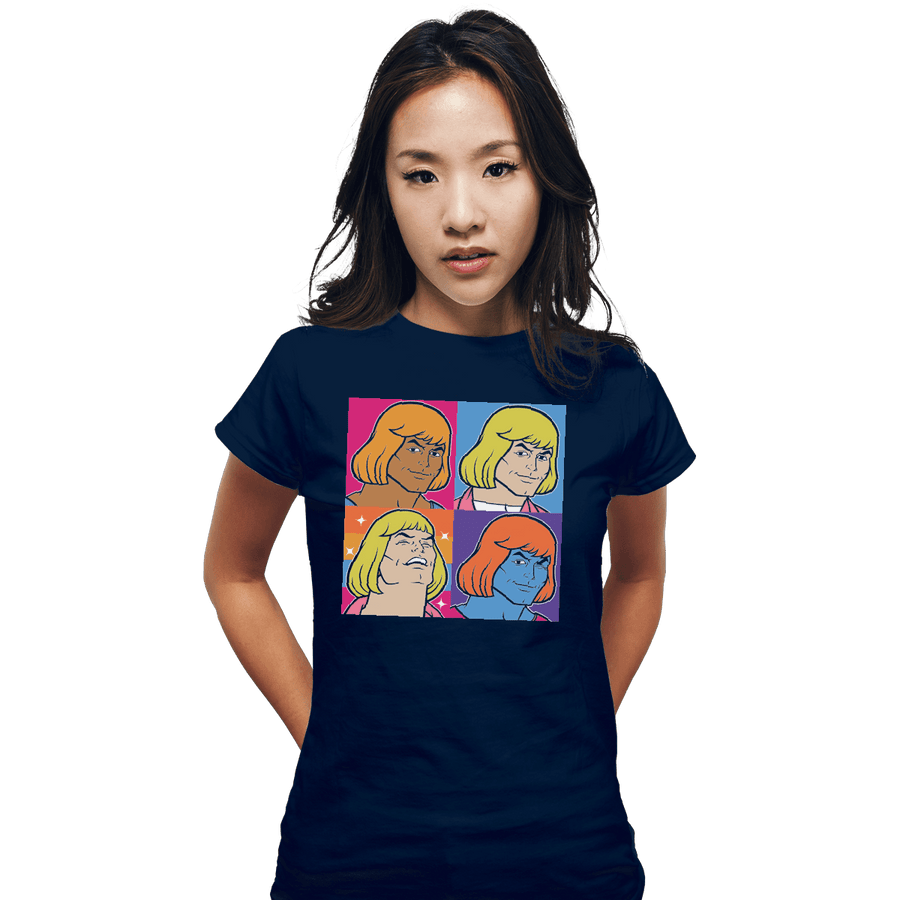 Shirts Fitted Shirts, Woman / Small / Navy Fabulous Secret