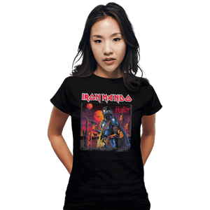Shirts Fitted Shirts, Woman / Small / Black Iron Mando