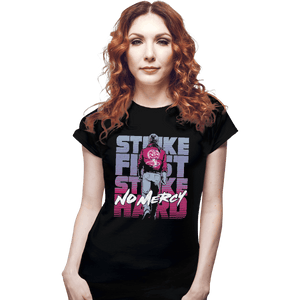 Shirts Fitted Shirts, Woman / Small / Black No Mercy