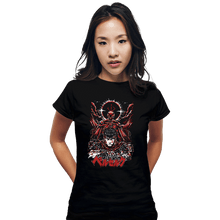 Load image into Gallery viewer, Secret_Shirts Fitted Shirts, Woman / Small / Black Marked By Eclipse
