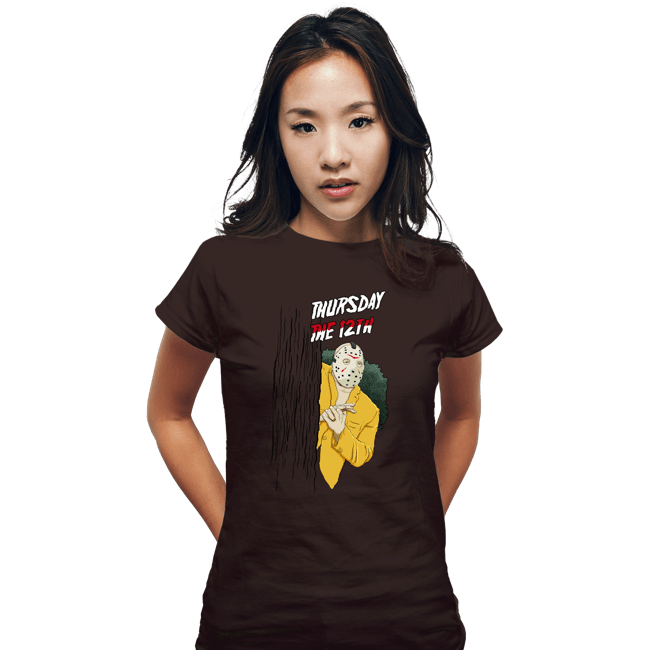 Secret_Shirts Fitted Shirts, Woman / Small / Black Thursday, The 12th