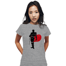 Load image into Gallery viewer, Shirts Fitted Shirts, Woman / Small / Sports Grey Crimson Dio
