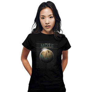 Shirts Fitted Shirts, Woman / Small / Black Life On Middle Earth