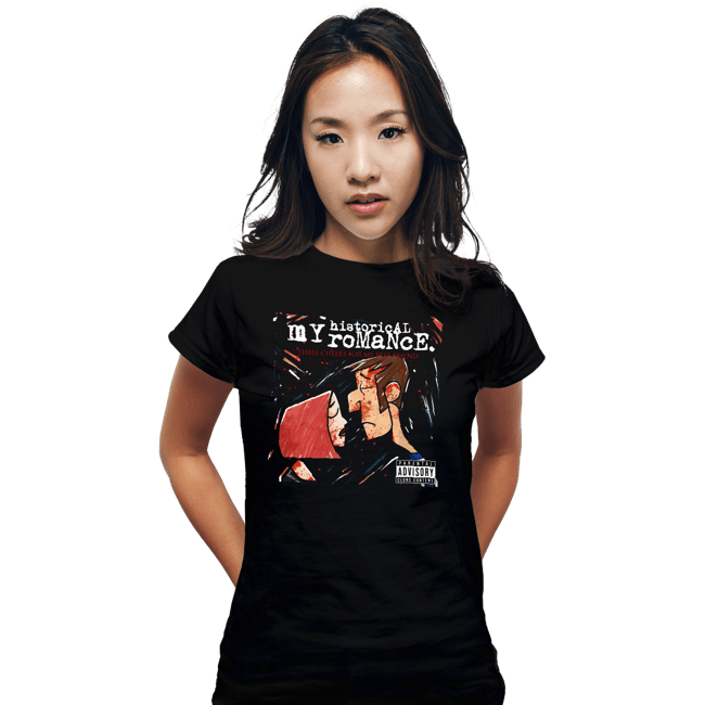 Daily_Deal_Shirts Fitted Shirts, Woman / Small / Black My Historical Romance