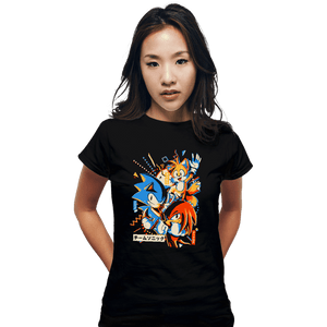 Secret_Shirts Fitted Shirts, Woman / Small / Black Team Mania 1