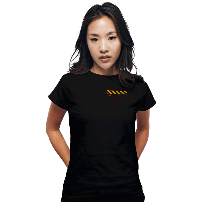 Shirts Fitted Shirts, Woman / Small / Black Pocket Trap