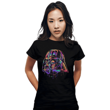 Load image into Gallery viewer, Shirts Fitted Shirts, Woman / Small / Black Colorful Villain
