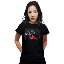 Load image into Gallery viewer, Shirts Fitted Shirts, Woman / Small / Black Anatomy Lesson
