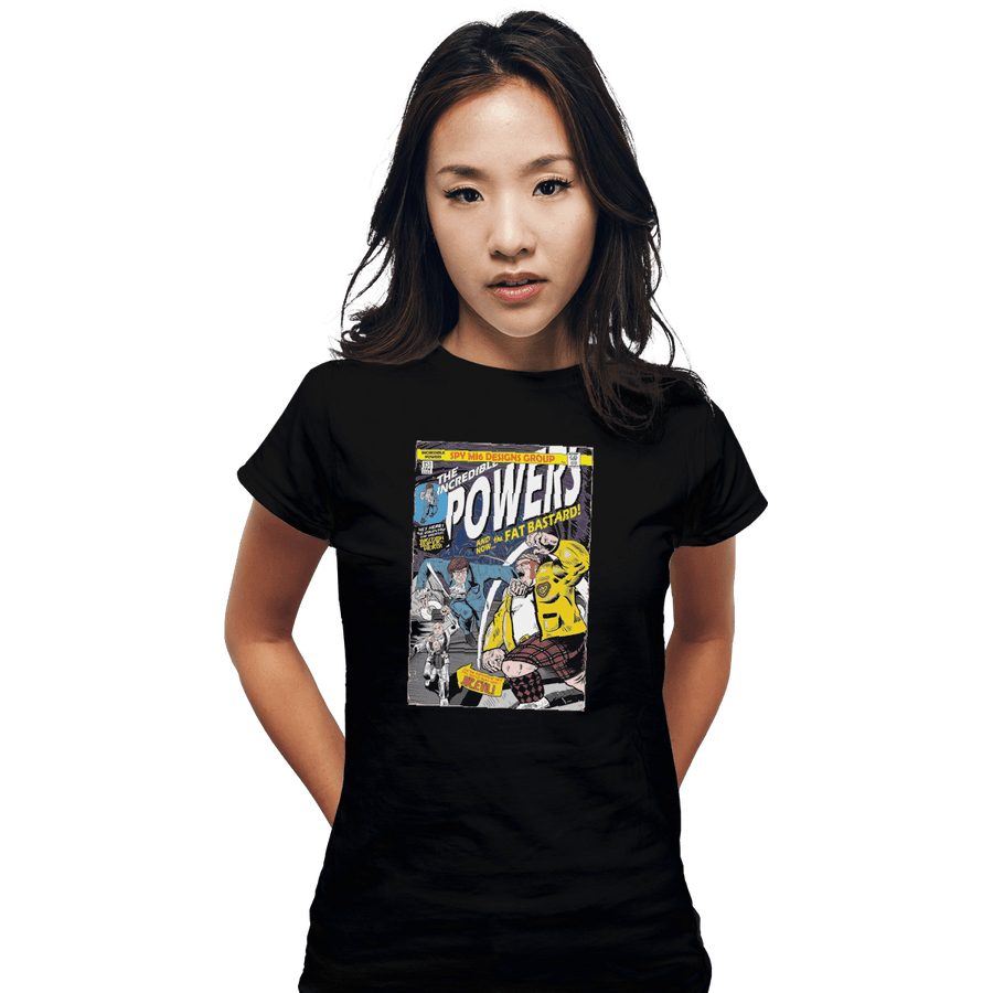 Shirts Fitted Shirts, Woman / Small / Black The Incredible Powers