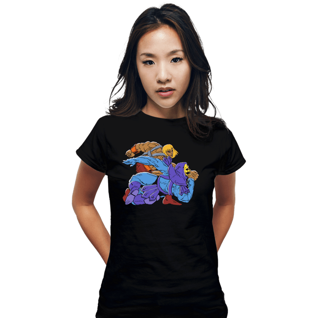 Secret_Shirts Fitted Shirts, Woman / Small / Black The Blond Knight Returns!