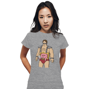 Shirts Fitted Shirts, Woman / Small / Sports Grey World's Best Villain