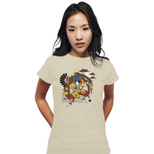 Load image into Gallery viewer, Shirts Fitted Shirts, Woman / Small / White Goemon
