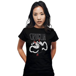 Shirts Fitted Shirts, Woman / Small / Black Cruella
