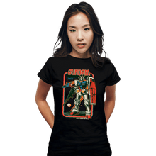 Load image into Gallery viewer, Secret_Shirts Fitted Shirts, Woman / Small / Black Retro Gundam
