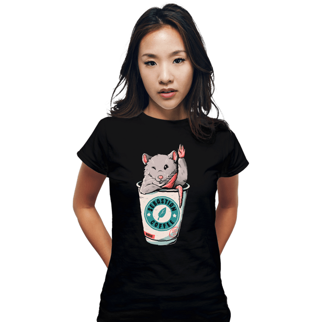 Shirts Fitted Shirts, Woman / Small / Black Don't Forget The Rat