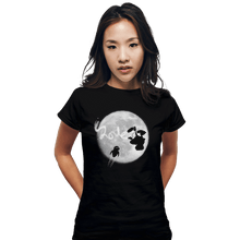 Load image into Gallery viewer, Shirts Fitted Shirts, Woman / Small / Black Robot Love
