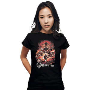 Shirts Fitted Shirts, Woman / Small / Black Legend Of Time
