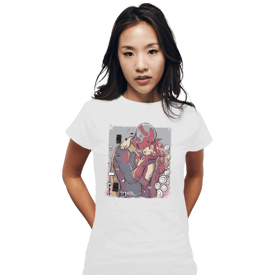 Shirts Fitted Shirts, Woman / Small / White Wanda Kiss