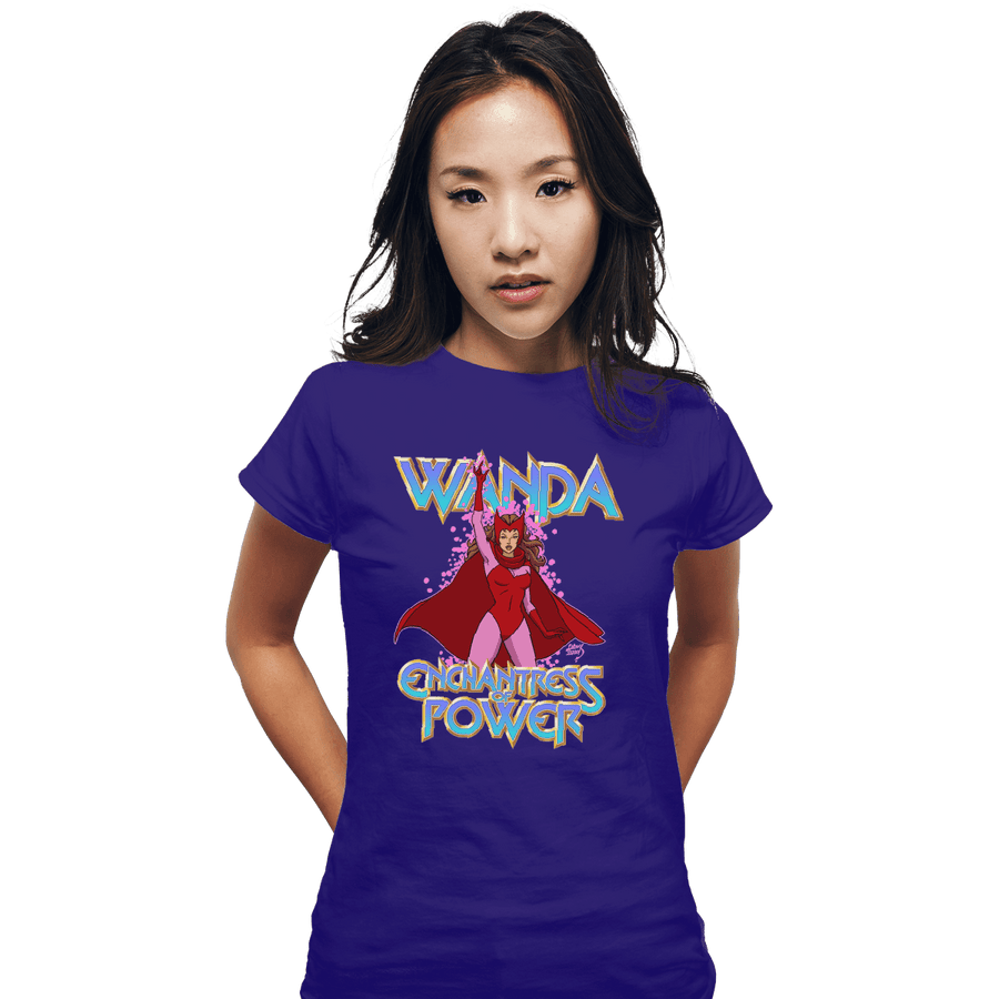 Shirts Fitted Shirts, Woman / Small / Violet Scarlet Witch Wanda