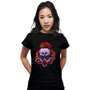Shirts Fitted Shirts, Woman / Small / Black Killer Klown