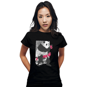 Shirts Fitted Shirts, Woman / Small / Black Grade Two Sorcerer Panda